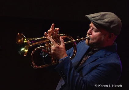 Jonathan Powell on horn